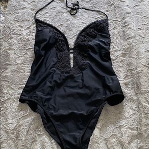 Black Hollister one piece